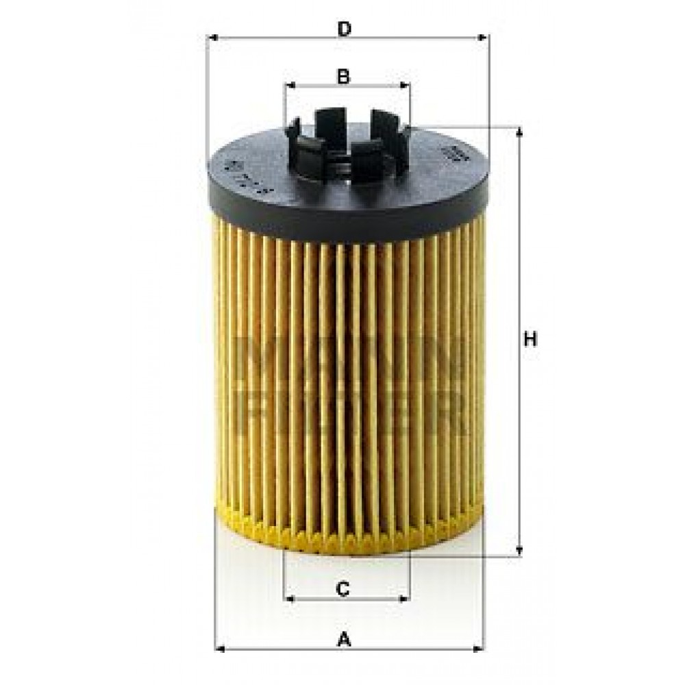 MANN ΦΙΛΤΡΑ ΛΑΔΙΟΥ (HU 712 X) OPEL MANN ΦΙΛΤΡΑ ΛΑΔΙΟΥ (HU 712 X) OPEL
