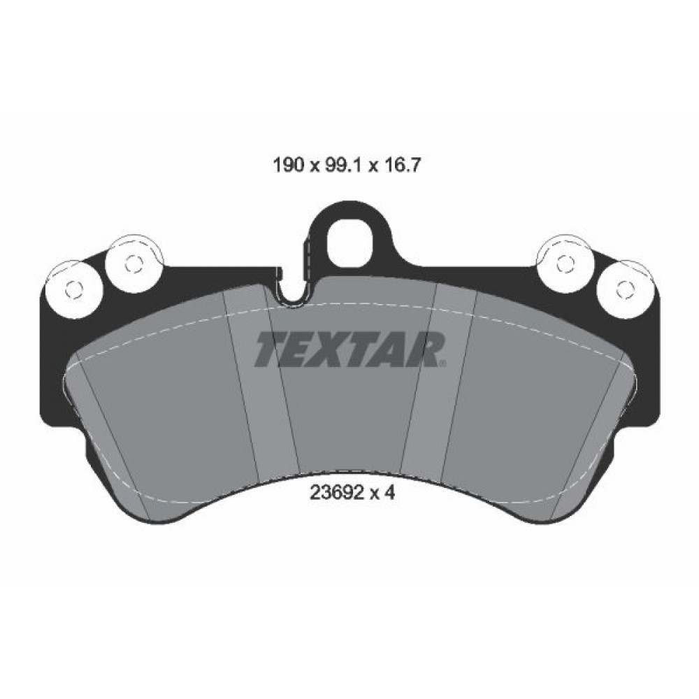 TEXTAR (994 00) ΔΙΣΚΟΦΡΕΝΑ V.W