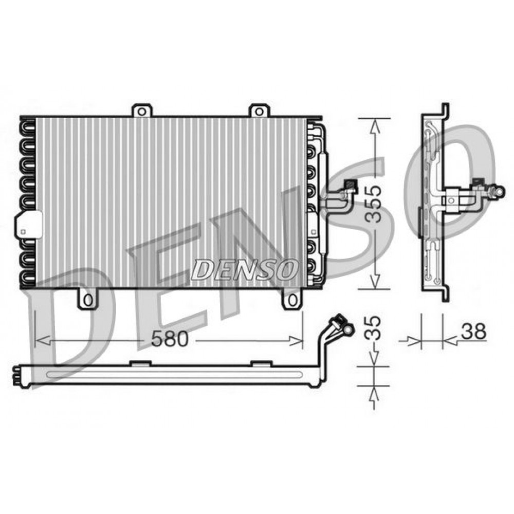 DENSO ΨΥΓΕΙΟ A/C ALFAROMEO