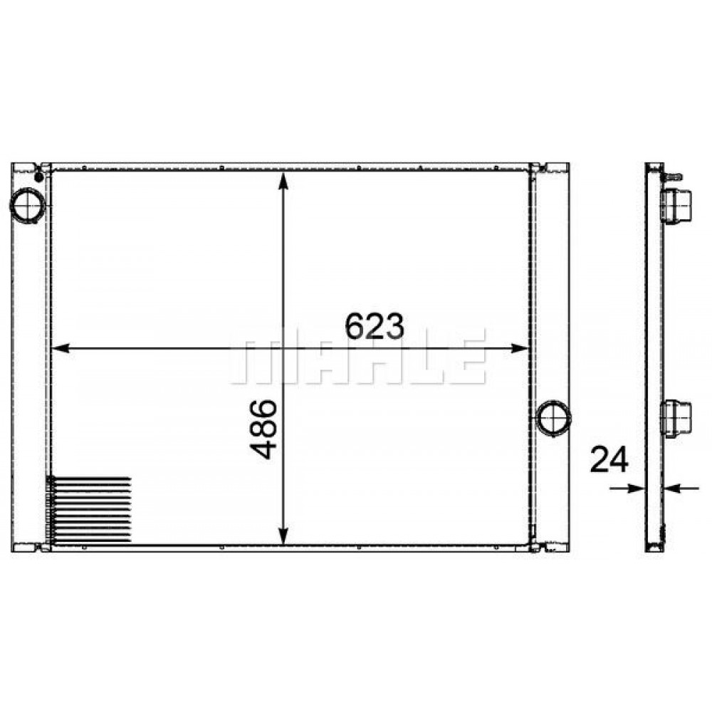 MAHLE-BEHR ΨΥΓΕΙΟ ΜΗΧΑΝΗΣ