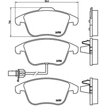 ΣΕΤ.ΤΑΚ.EM.AUDI A4/A5 07-