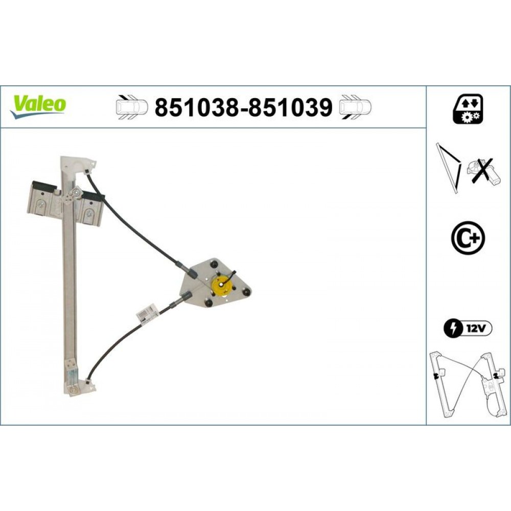 VALEO ΓΡΥΛΟΣ ΠΑΡΑΘΥΡΟΥ