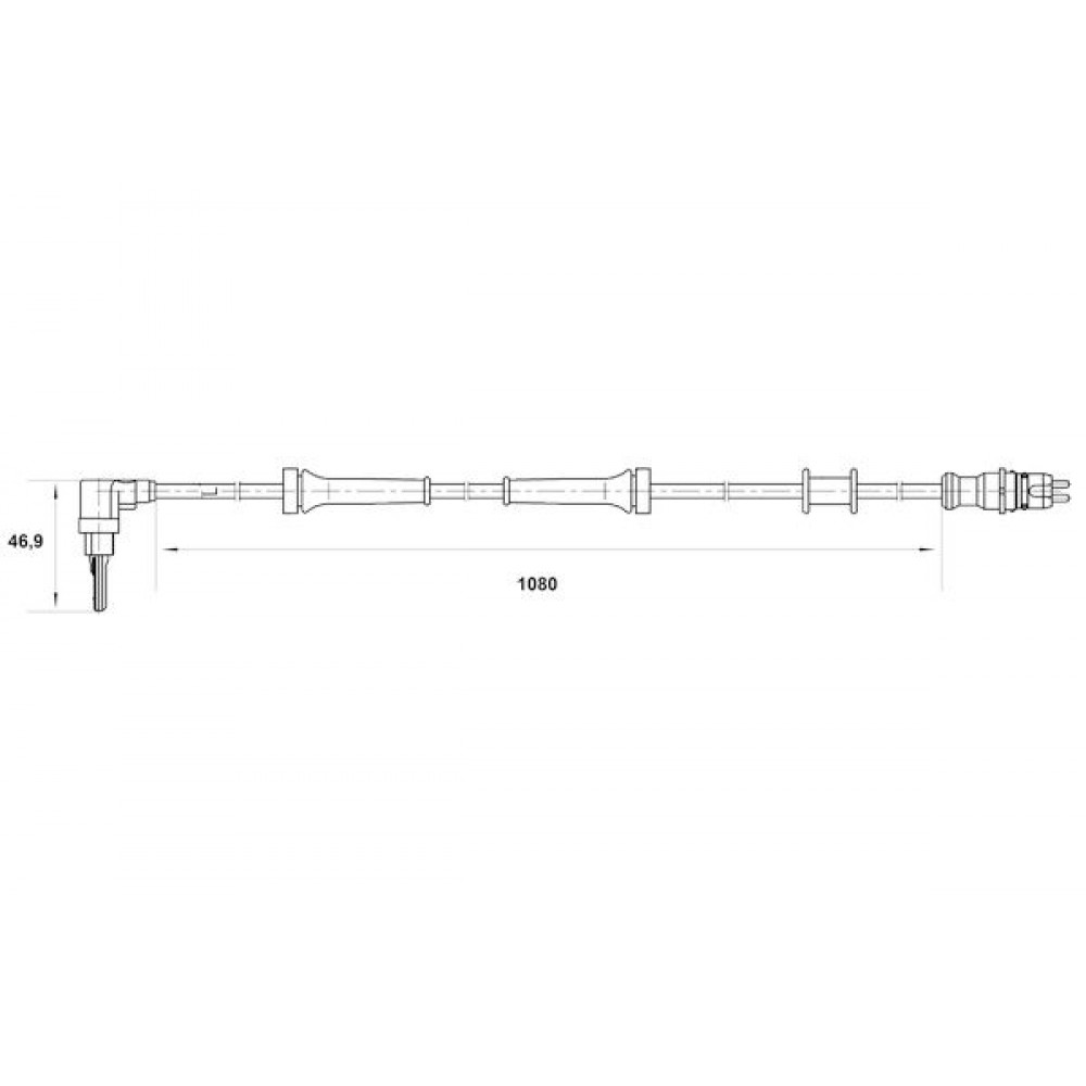 BOSCH ΑΙΣΘΗΤΗΡΑΣ ABS FIAT BOSCH ΑΙΣΘΗΤΗΡΑΣ ABS FIAT