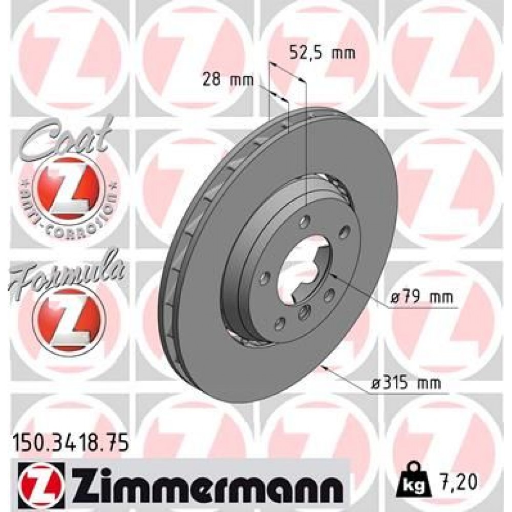ZIMMERMANN ΔΙΣΚ/ΚΕΣ -1- B.M.W FORMULA Z ZIMMERMANN ΔΙΣΚ/ΚΕΣ -1- B.M.W FORMULA Z