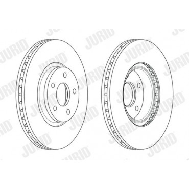 ΔΙΣΚ.  FORD MONDEO IV 1.6,2.0,2.3 -14 (300*28)