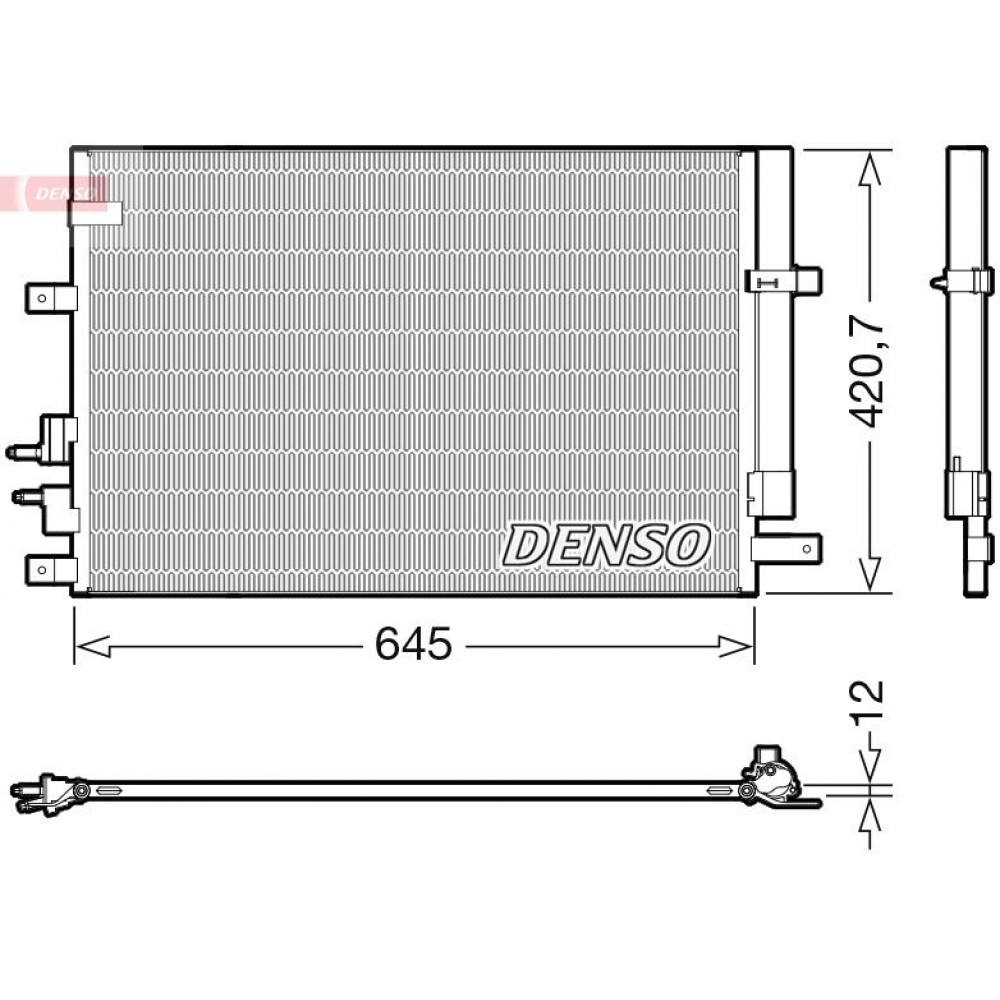 ΨΥΓΕΙΟ A/C ALFA 159 (939) 1.8,1.9JTDM <11 DENSO ΨΥΓΕΙΟ A/C ALFA 159 (939) 1.8,1.9JTDM <11 DENSO