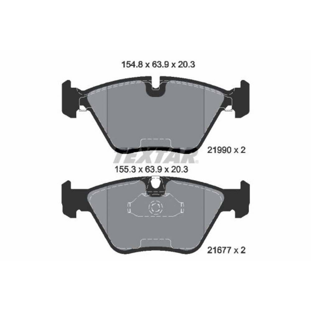 TEXTAR (270 25) (2167703) ΔΙΣΚΟΦΡΕΝΑ B.M.W
