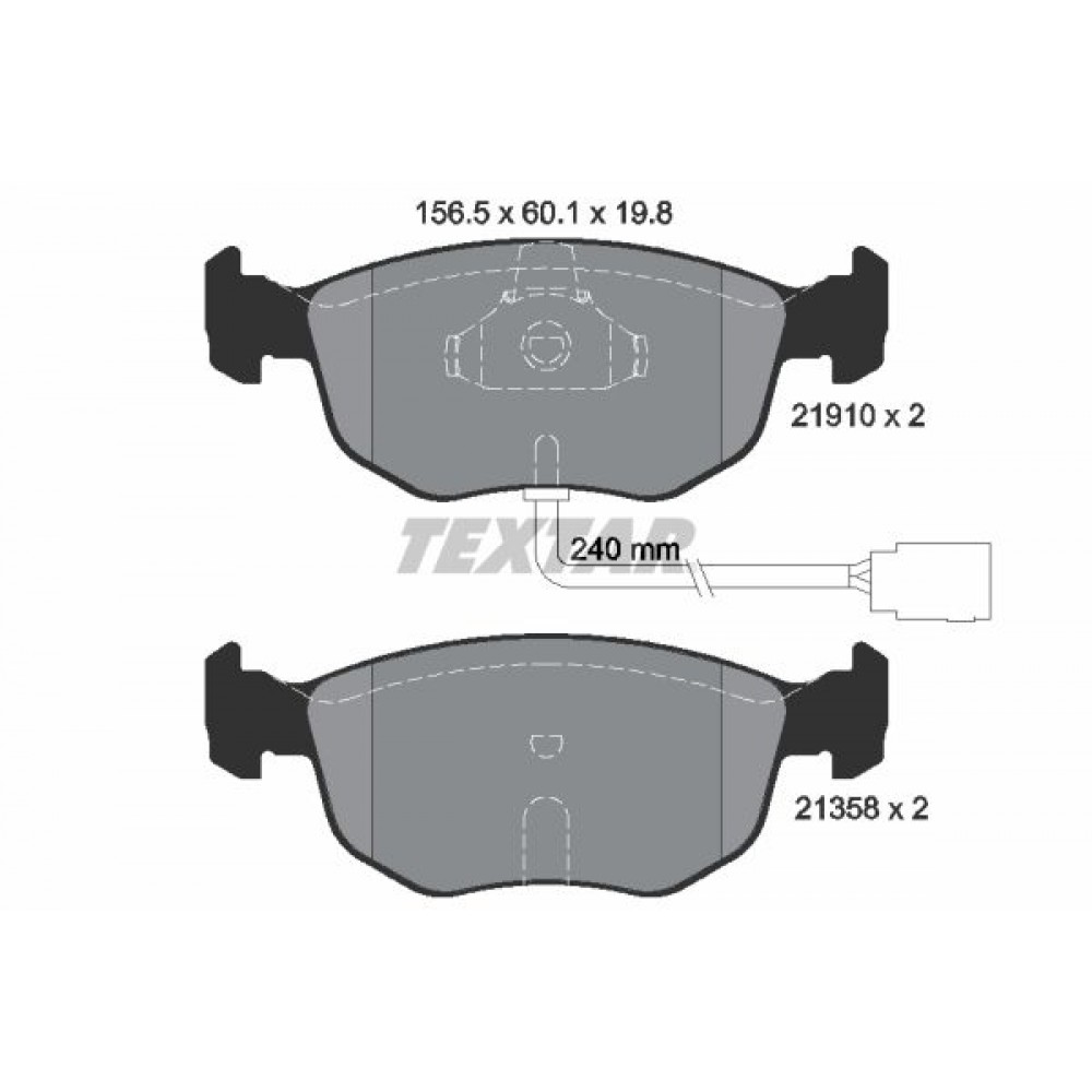 TEXTAR ΔΙΣΚΟΦΡΕΝΑ FORD TEXTAR ΔΙΣΚΟΦΡΕΝΑ FORD