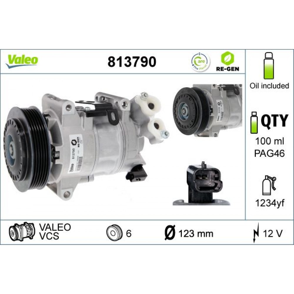 VALEO ΚΟΜΠΡΕΣΕΡ A/C