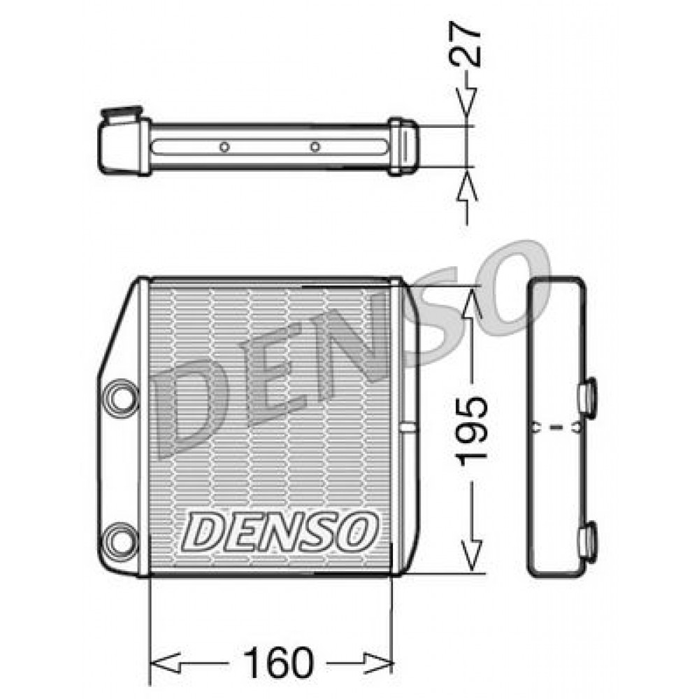 ΨΥΓΕΙΟ ΚΑΛΟΡΙΦΕΡ FIAT GRANDE PUNTO-OPEL CORSA D DENSO ΨΥΓΕΙΟ ΚΑΛΟΡΙΦΕΡ FIAT GRANDE PUNTO-OPEL CORSA D DENSO