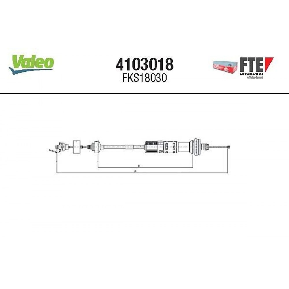 FKS18030 VALEO ΝΤΙΖΑ ΣΥΜΠΛΕΚΤΗ