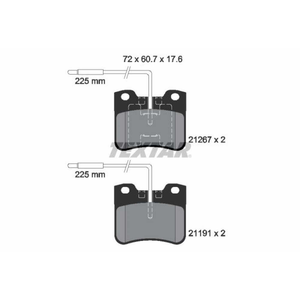 TEXTAR (247 04) ΔΙΣΚΟΦΡΕΝΑ CITROEN TEXTAR (247 04) ΔΙΣΚΟΦΡΕΝΑ CITROEN