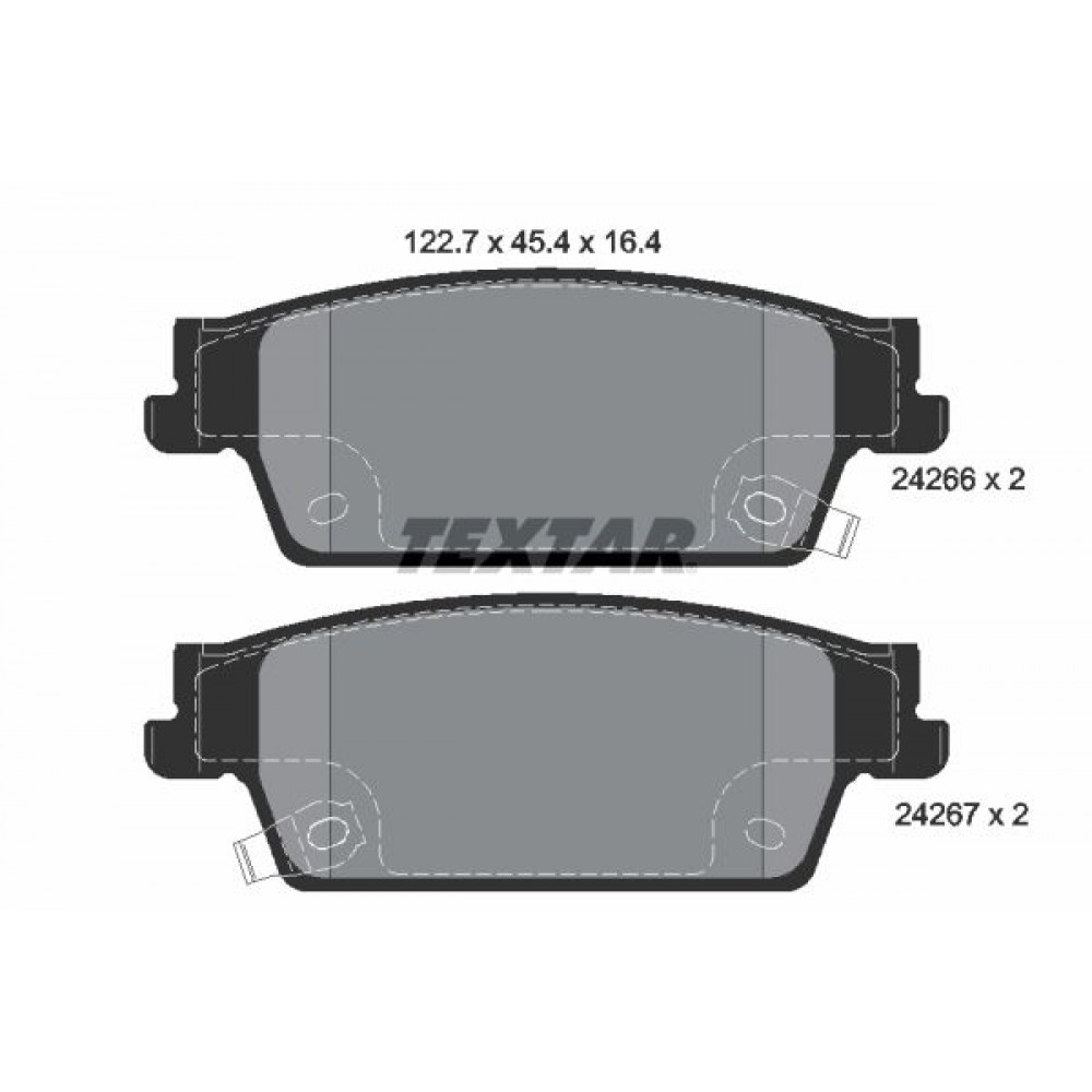 TEXTAR ΔΙΣΚΟΦΡΕΝΑ CADILLAC TEXTAR ΔΙΣΚΟΦΡΕΝΑ CADILLAC