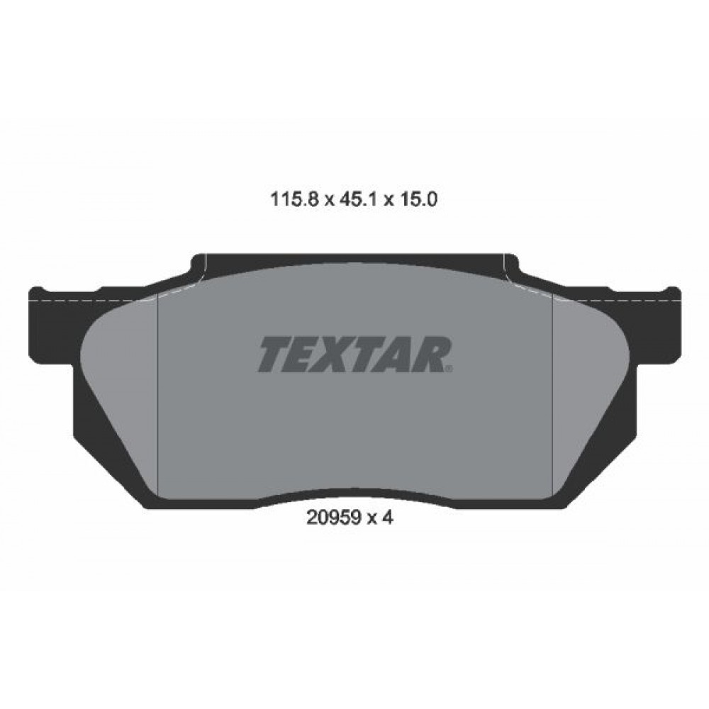 TEXTAR ΔΙΣΚΟΦΡΕΝΑ HONDA TEXTAR ΔΙΣΚΟΦΡΕΝΑ HONDA
