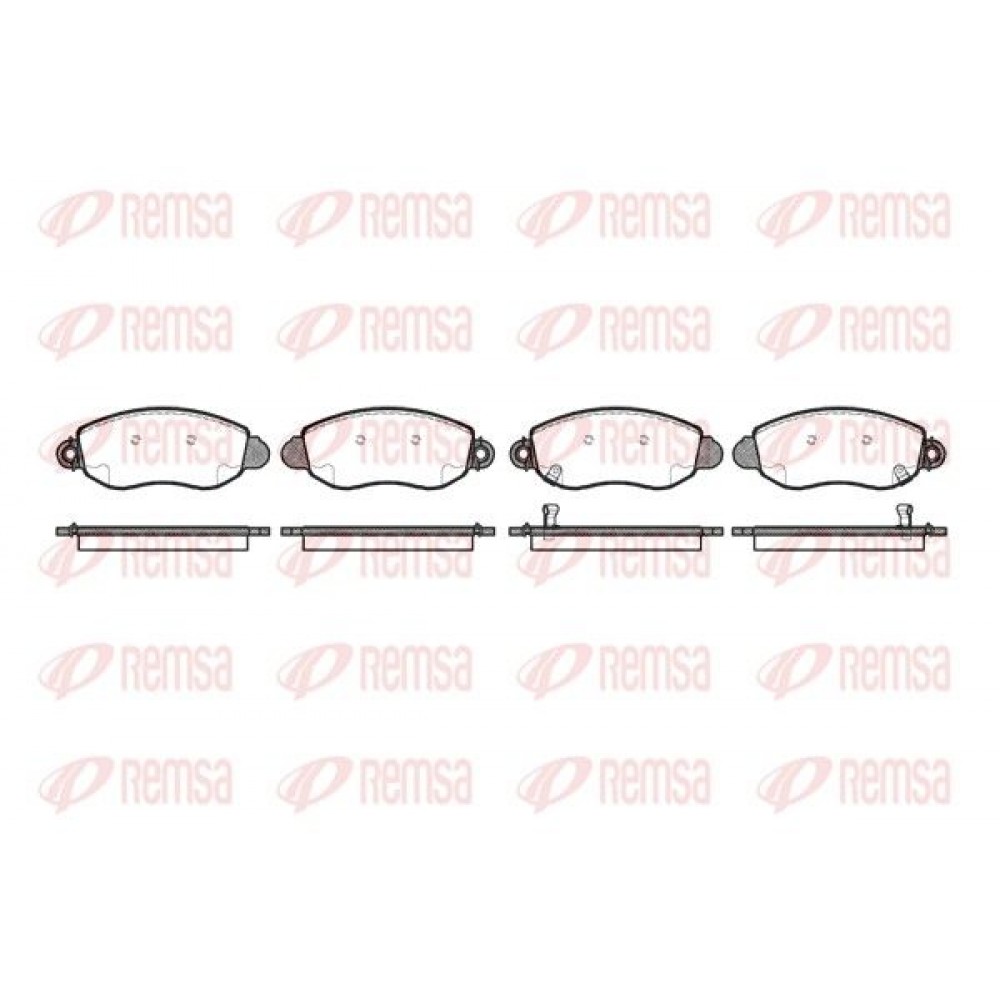 REMSA (23577 01) ΔΙΣΚΟΦΡΕΝΑ FORD