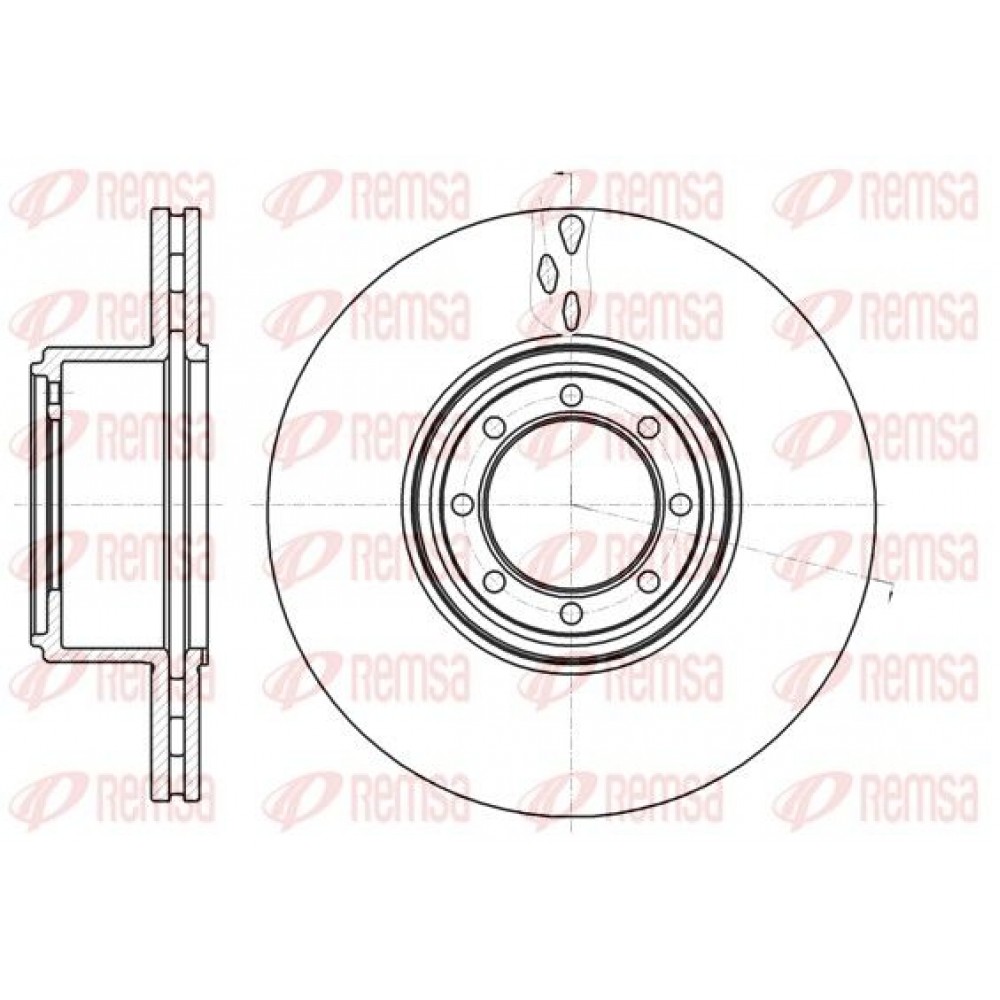 REMSA ΔΙΣΚΟΠΛΑΚΕΣ IVECO #Ο#