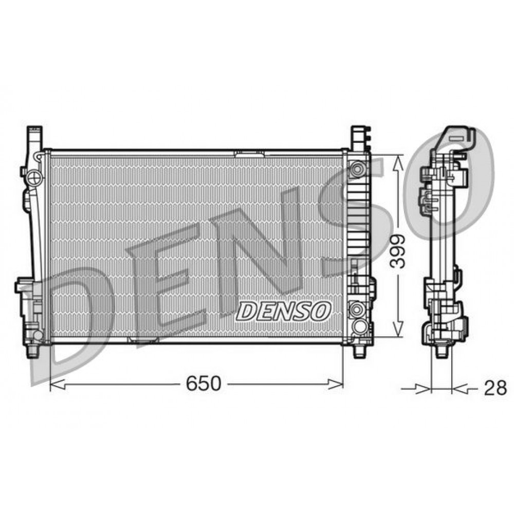 DENSO ΨΥΓΕΙΟ ΜΗΧΑΝΗΣ MERCEDES DENSO ΨΥΓΕΙΟ ΜΗΧΑΝΗΣ MERCEDES