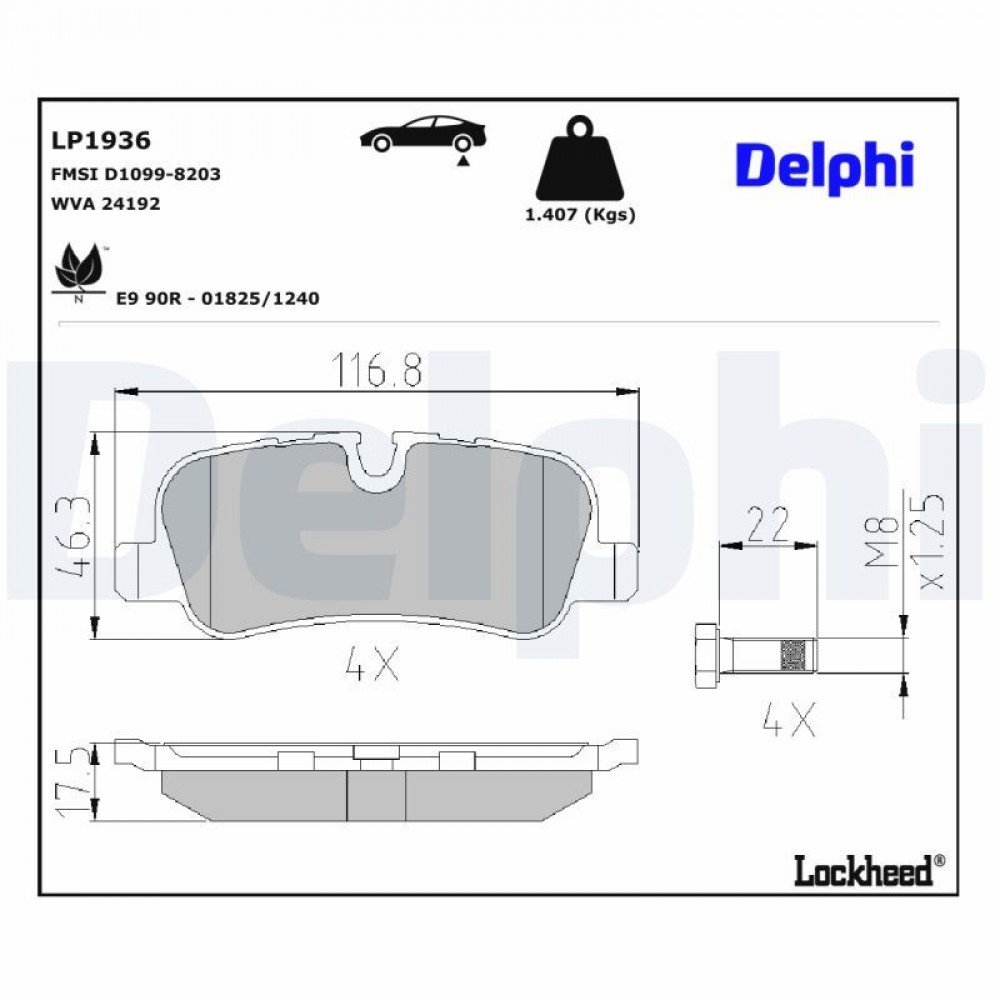 DELPHI ΔΙΣΚΟΦΡΕΝΑ LAND ROVER DELPHI ΔΙΣΚΟΦΡΕΝΑ LAND ROVER