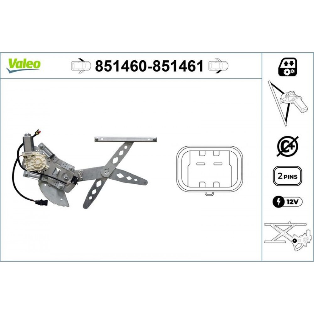 VALEO ΓΡΥΛΟΣ ΠΑΡΑΘΥΡΟΥ