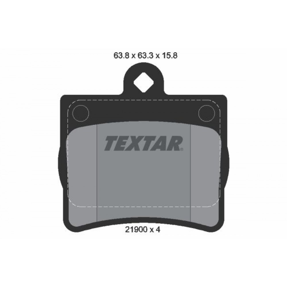 TEXTAR (630 00/16152) ΔΙΣΚΟΦΡΕΝΑ MERCEDES TEXTAR (630 00/16152) ΔΙΣΚΟΦΡΕΝΑ MERCEDES