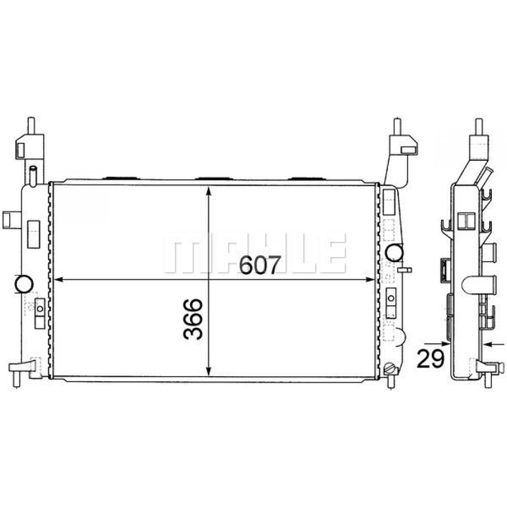 MAHLE-BEHR ΨΥΓΕΙΟ ΜΗΧΑΝΗΣ