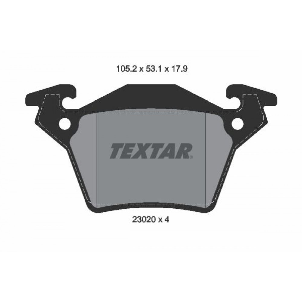 TEXTAR (717 00) ΔΙΣΚΟΦΡΕΝΑ MERCEDES TEXTAR (717 00) ΔΙΣΚΟΦΡΕΝΑ MERCEDES