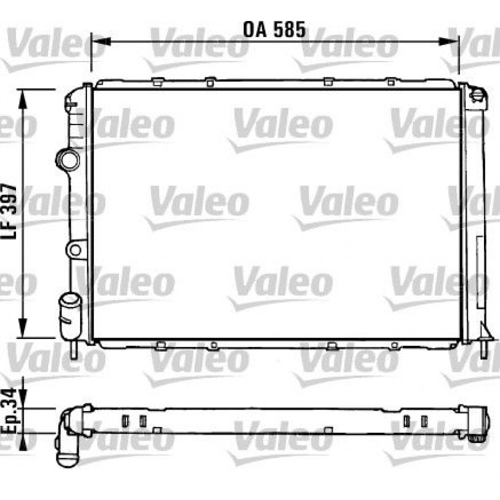 VALEO ΨΥΓΕΙΟ ΜΗΧΑΝΗΣ VALEO ΨΥΓΕΙΟ ΜΗΧΑΝΗΣ