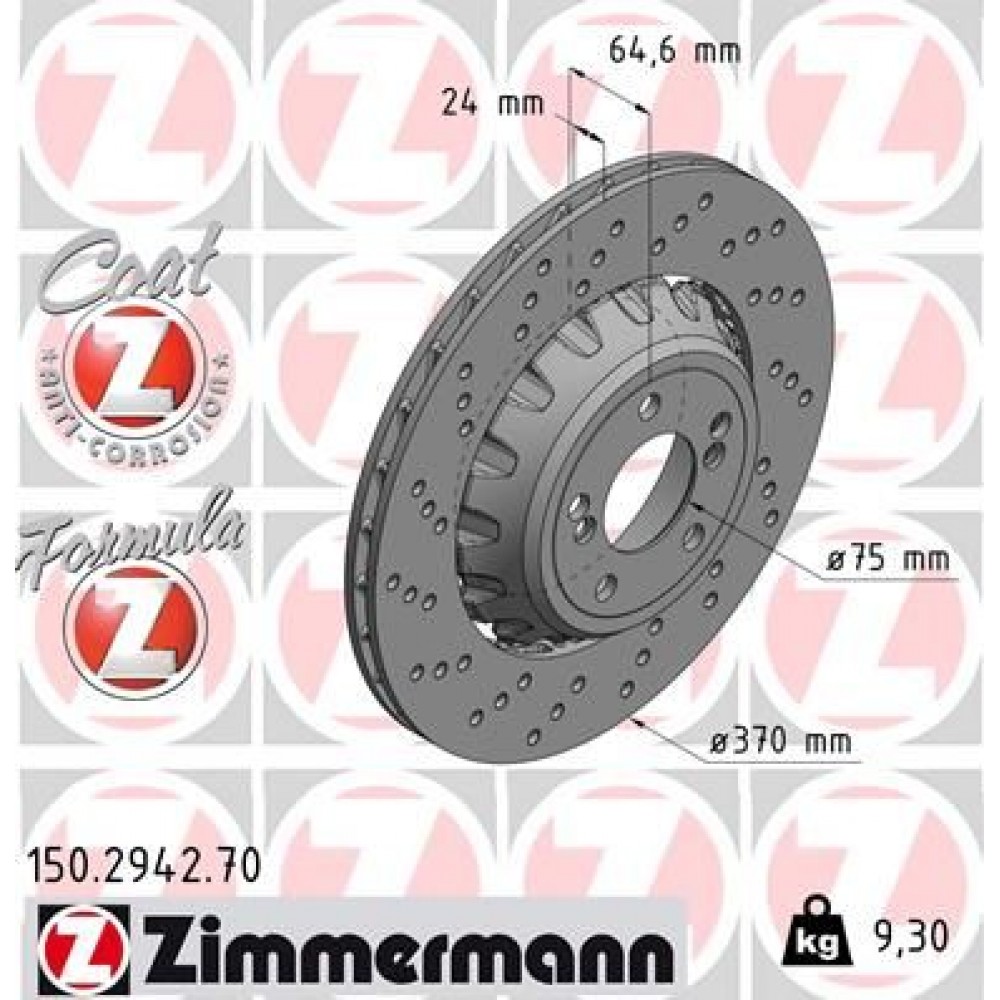 ZIMMERMANN ΔΙΣΚ/ΚΕΣ -1- FORMULA Z ZIMMERMANN ΔΙΣΚ/ΚΕΣ -1- FORMULA Z
