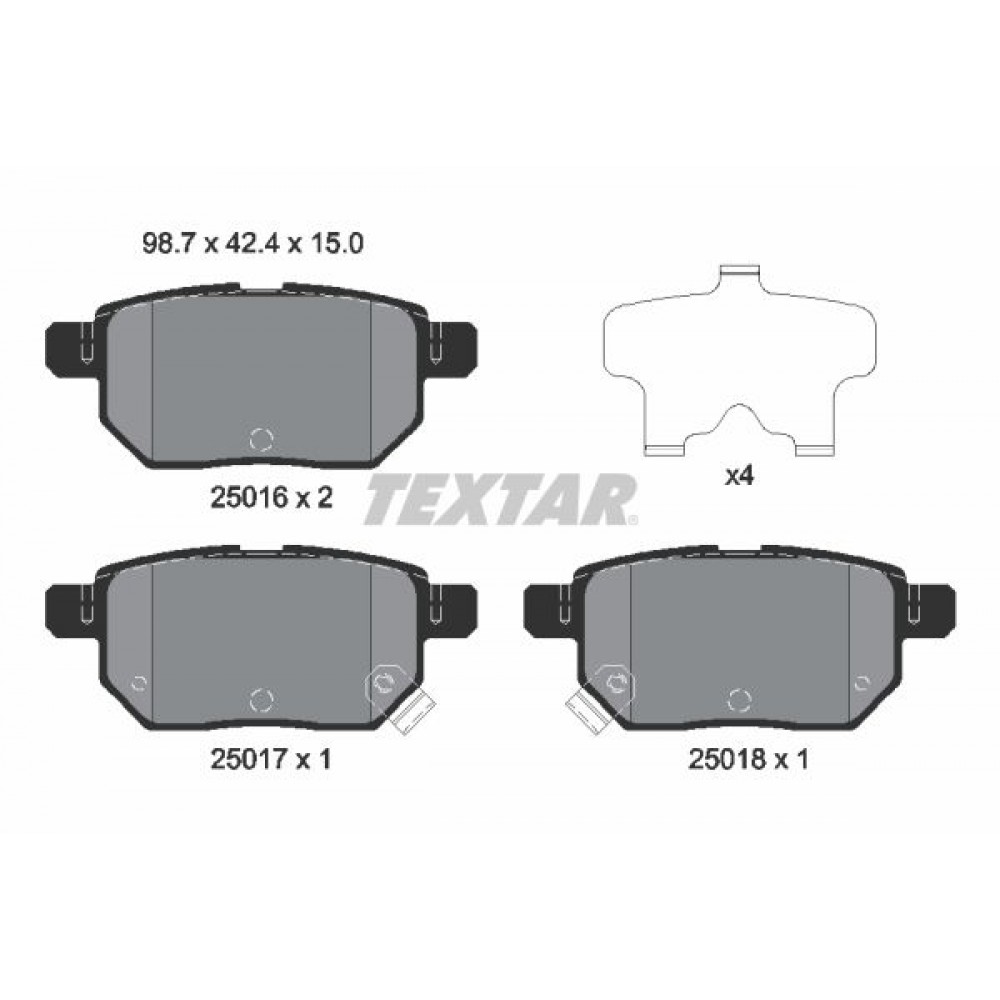 TEXTAR ΔΙΣΚΟΦΡΕΝΑ TOYOTA