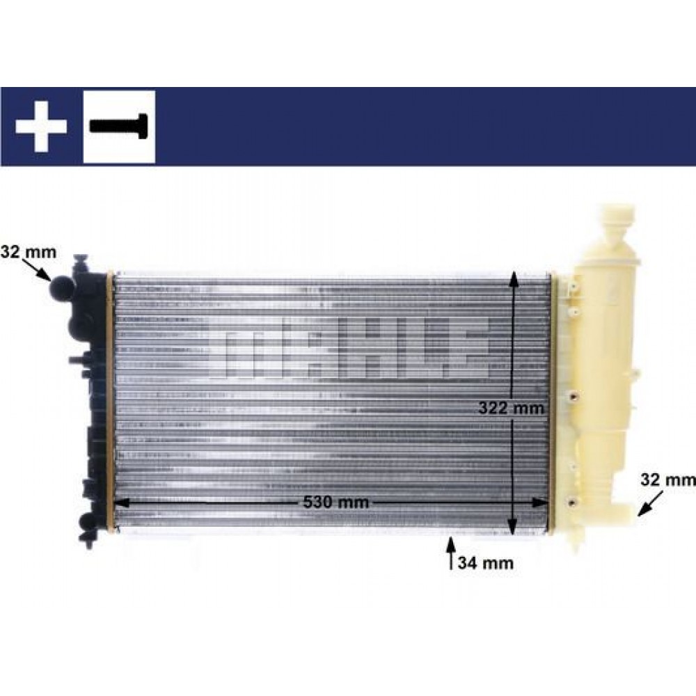MAHLE-BEHR ΨΥΓΕΙΟ ΜΗΧΑΝΗΣ MAHLE-BEHR ΨΥΓΕΙΟ ΜΗΧΑΝΗΣ
