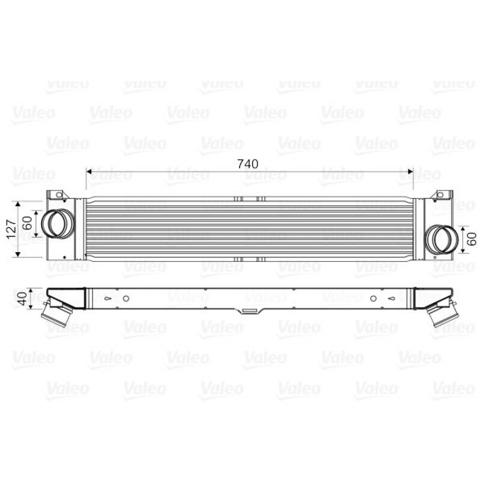 VALEO ΨΥΓΕΙΟ INTERCOOLER VALEO ΨΥΓΕΙΟ INTERCOOLER
