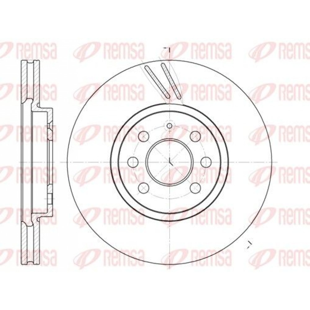 REMSA (Z 2606) ΔΙΣΚΟΠΛΑΚΕΣ OPEL REMSA (Z 2606) ΔΙΣΚΟΠΛΑΚΕΣ OPEL