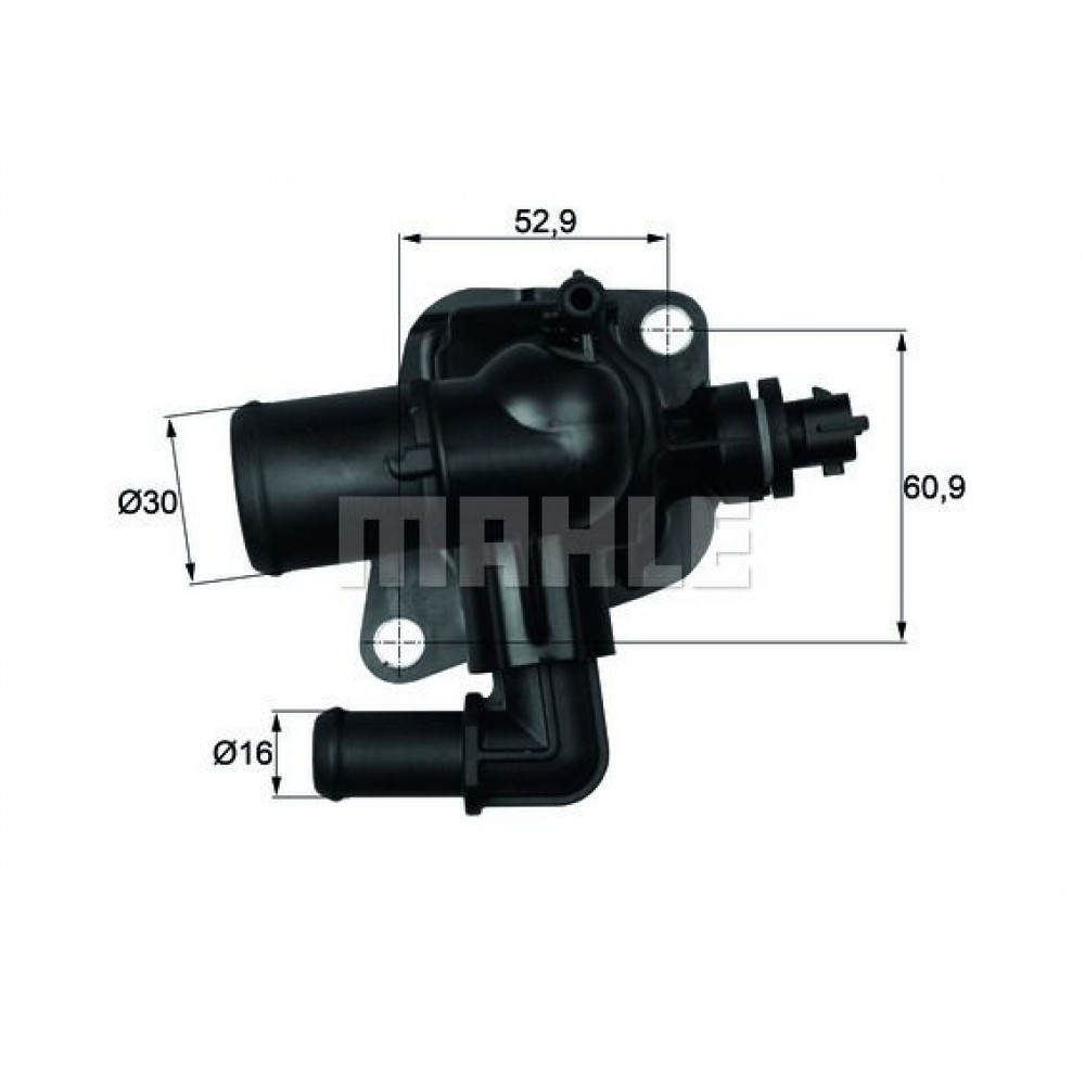 ΘΕΡΜ/ΤΗΣ ΜΕ ΚΑΒΟΥΚΙ ALFA MITO-CITR. NEMO-FIAT 500,PUNTO 1.3 JTM ΘΕΡΜ/ΤΗΣ ΜΕ ΚΑΒΟΥΚΙ ALFA MITO-CITR. NEMO-FIAT 500,PUNTO 1.3 JTM
