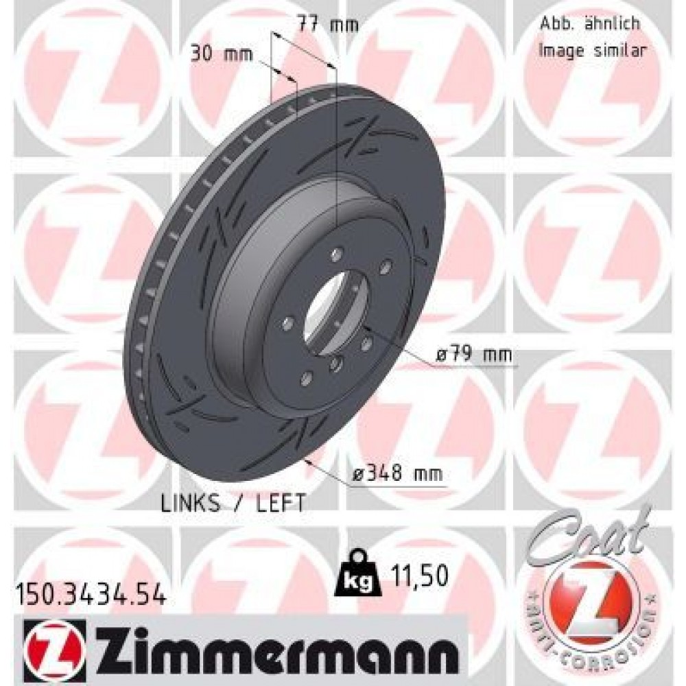 ZIMMERMANN ΔΙΣ/ΚΕΣ SPORT BLACK Z