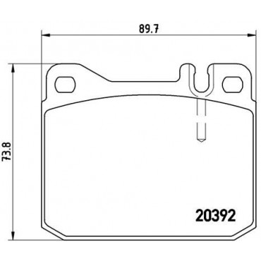 ΣΕΤ ΤΑΚΑΚΙΑ ΕΜ. MERC.W123/W114