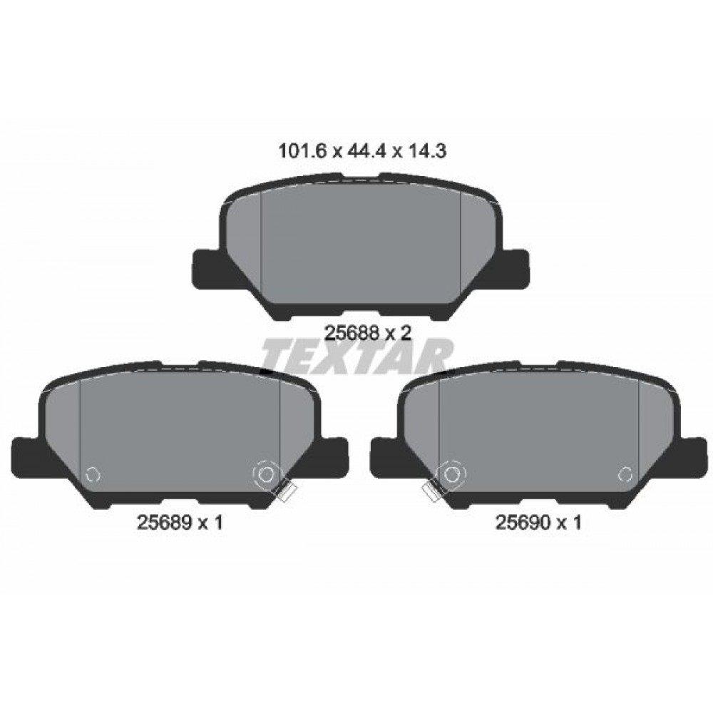 TEXTAR ΔΙΣΚΟΦΡΕΝΑ CITROEN TEXTAR ΔΙΣΚΟΦΡΕΝΑ CITROEN