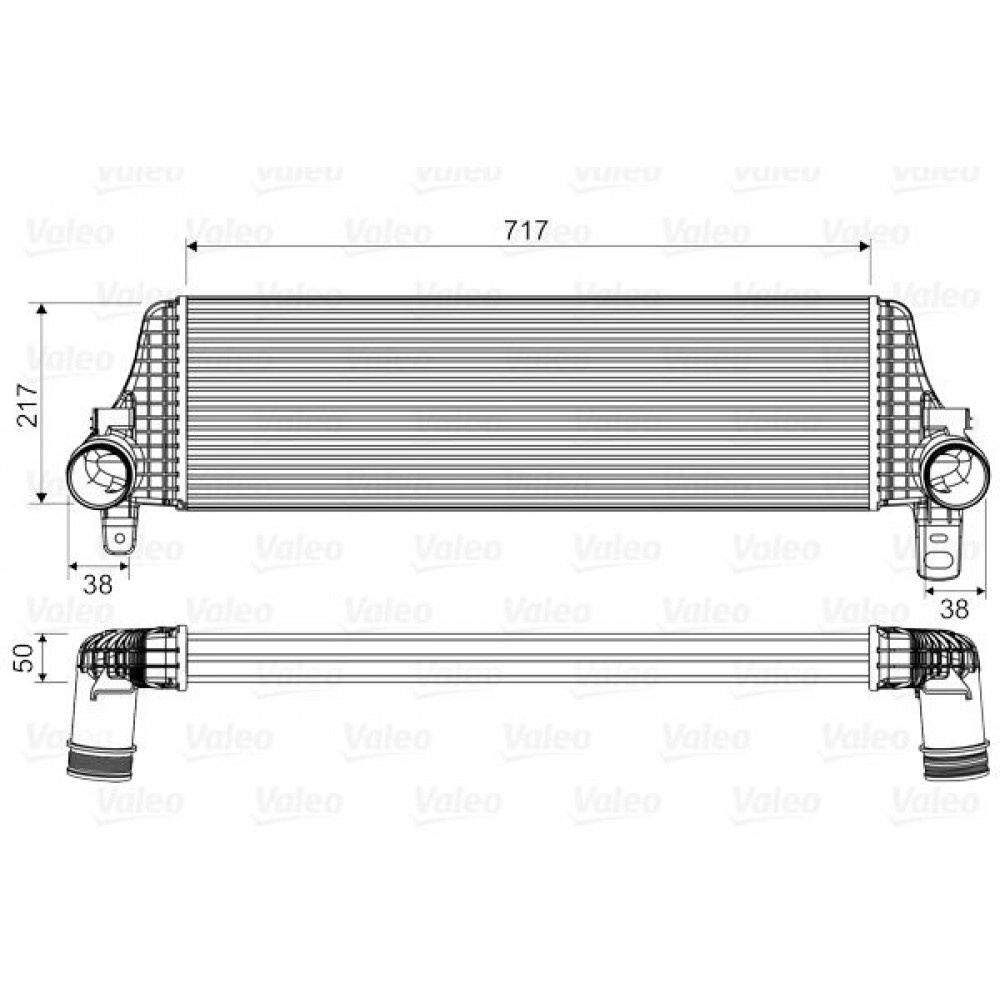 VALEO ΨΥΓΕΙΟ INTERCOOLER