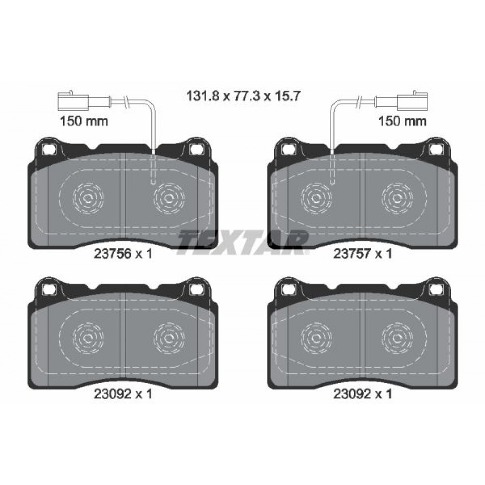TEXTAR ΔΙΣΚΟΦΡΕΝΑ ALFA ROMEO TEXTAR ΔΙΣΚΟΦΡΕΝΑ ALFA ROMEO