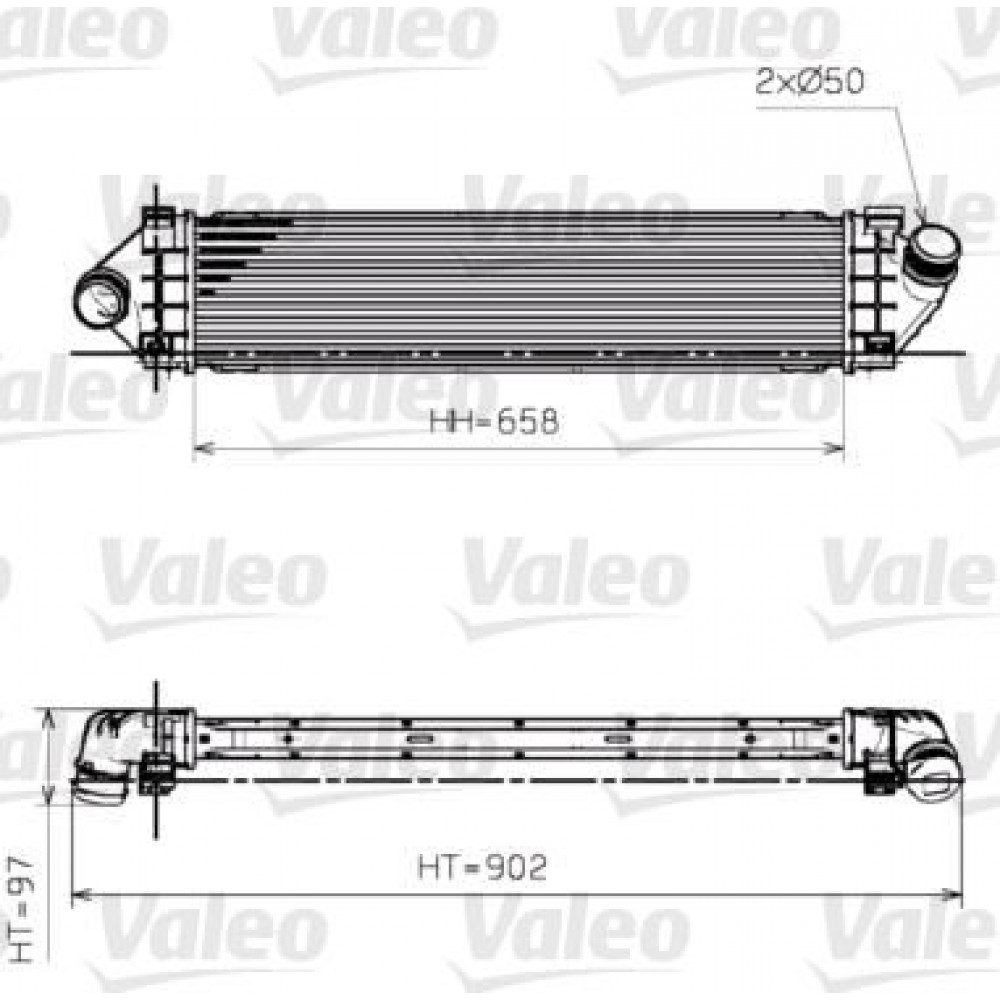 VALEO ΨΥΓΕΙΟ INTERCOOLER VALEO ΨΥΓΕΙΟ INTERCOOLER
