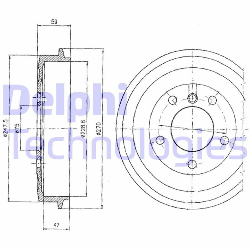 DELPHI ΤΑΜΠΟΥΡΑ BMW