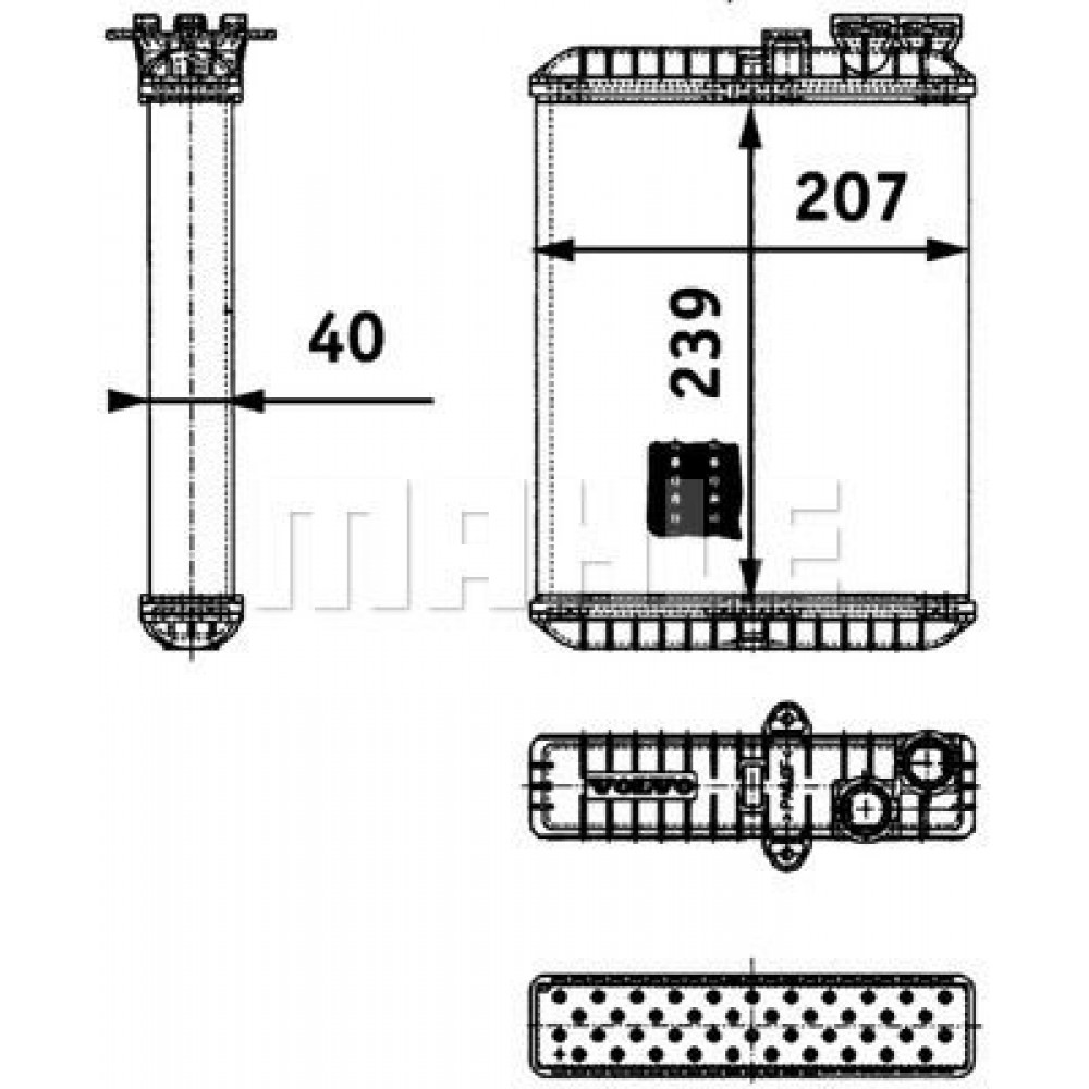 MAHLE-BEHR ΨΥΓΕΙΟ ΚΑΛΟΡΙΦΕΡ