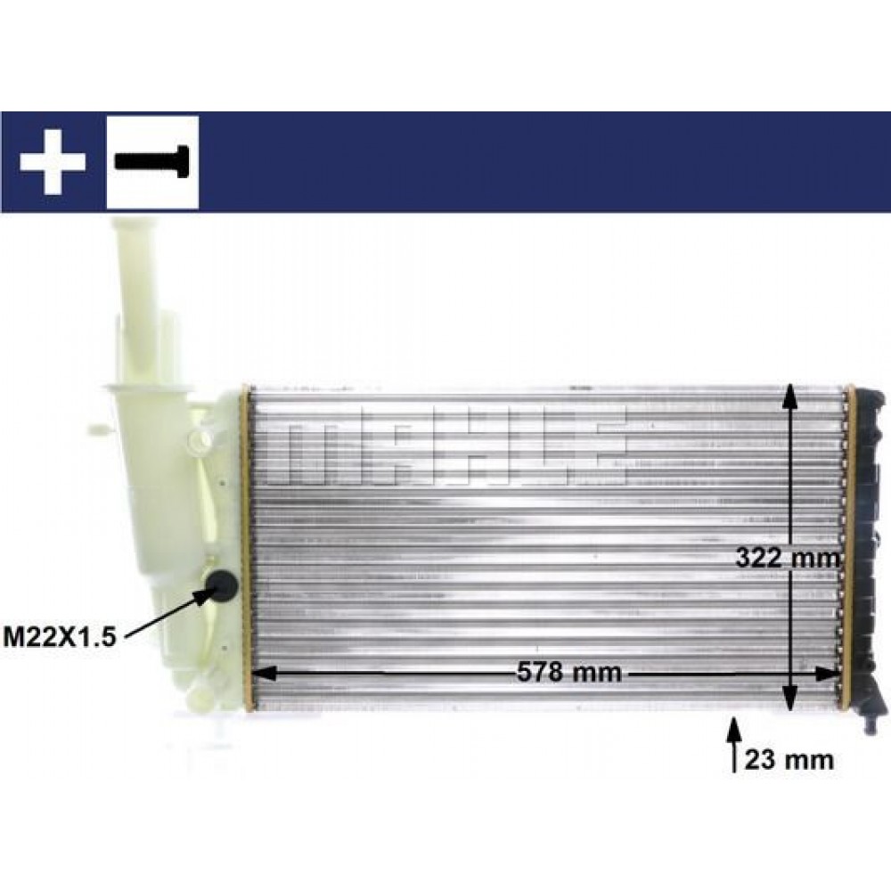 MAHLE-BEHR ΨΥΓΕΙΟ ΜΗΧΑΝΗΣ MAHLE-BEHR ΨΥΓΕΙΟ ΜΗΧΑΝΗΣ