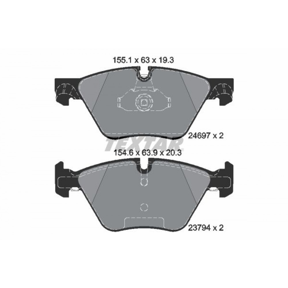 TEXTAR ΔΙΣΚΟΦΡΕΝΑ BMW TEXTAR ΔΙΣΚΟΦΡΕΝΑ BMW