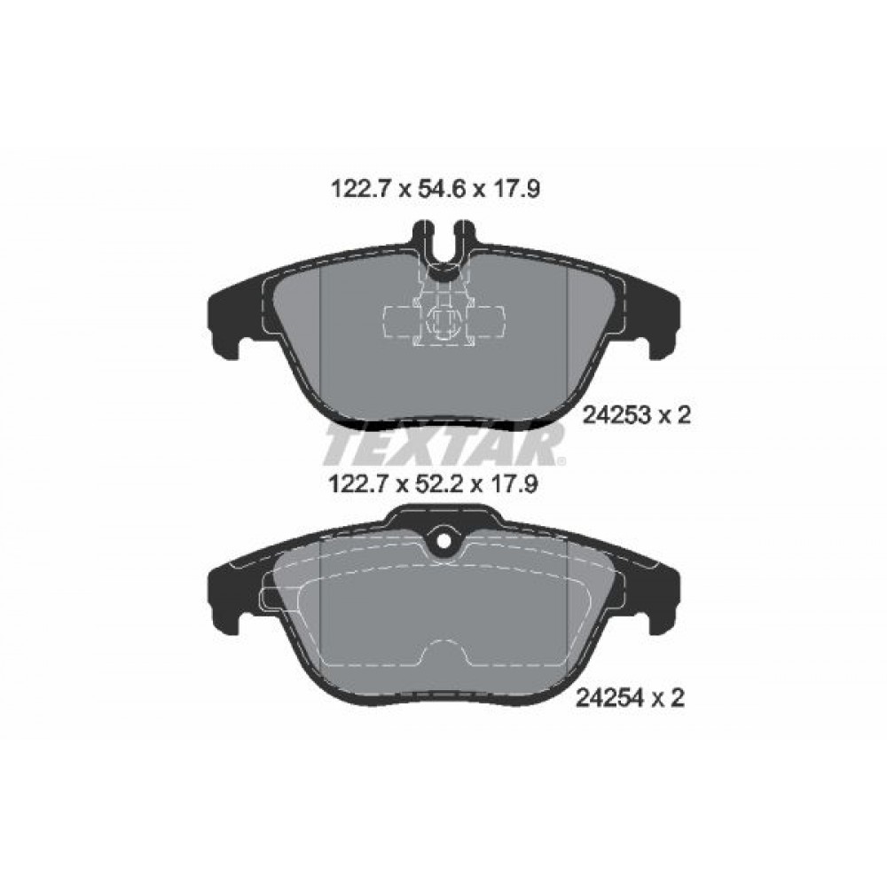 TEXTAR (1305 00) ΔΙΣΚΟΦΡΕΝΑ MERCEDES