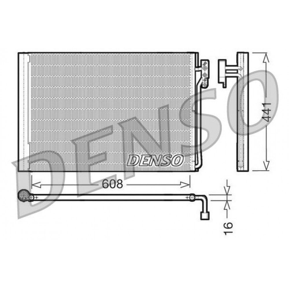 ΨΥΓΕΙΟ A/C LAND ROVER RANGE ROVER III 3.0D,4.2 <12 DENSO ΨΥΓΕΙΟ A/C LAND ROVER RANGE ROVER III 3.0D,4.2 <12 DENSO