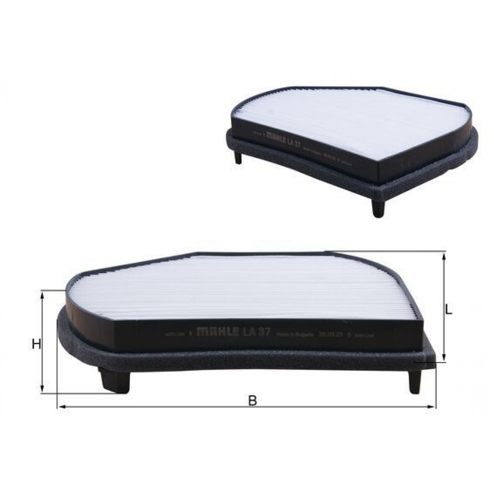 MAHLE ΦΙΛΤΡΑ ΚΑΜΠΙΝΑΣ MERCEDES