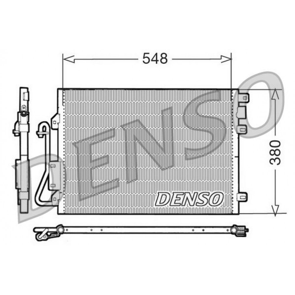 ΨΥΓΕΙΟ A/C RENAULT CLIO ,KANGOO 1.2,1.4 1.6 DENSO ΨΥΓΕΙΟ A/C RENAULT CLIO ,KANGOO 1.2,1.4 1.6 DENSO