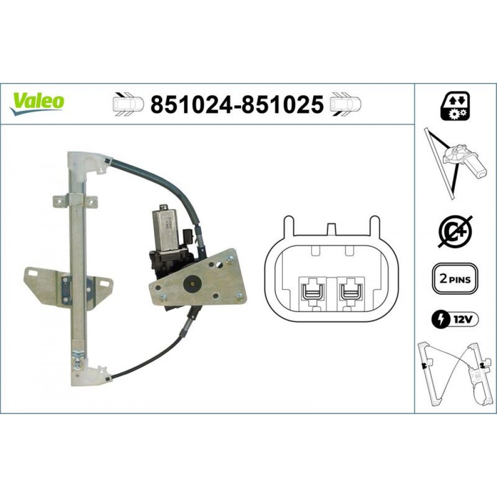 VALEO ΓΡΥΛΟΣ ΠΑΡΑΘΥΡΟΥ