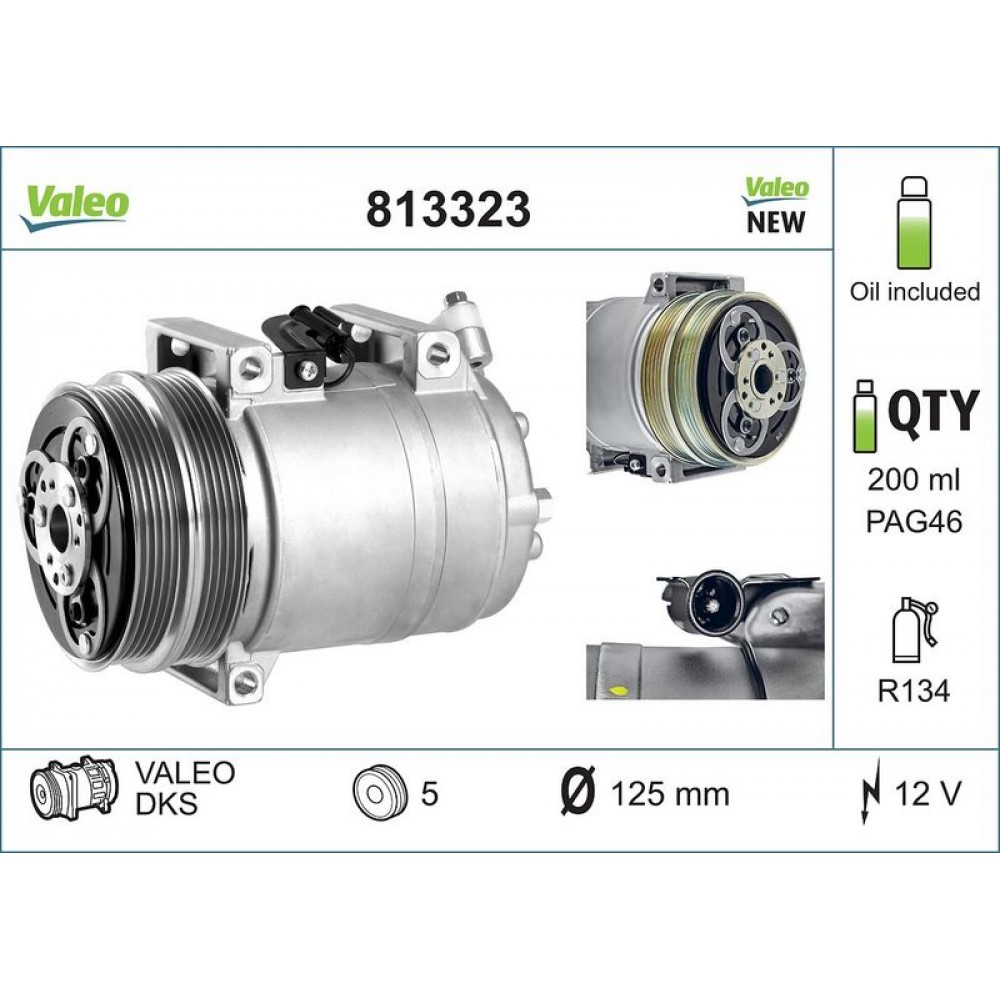 VALEO ΚΟΜΠΡΕΣΕΡ A/C