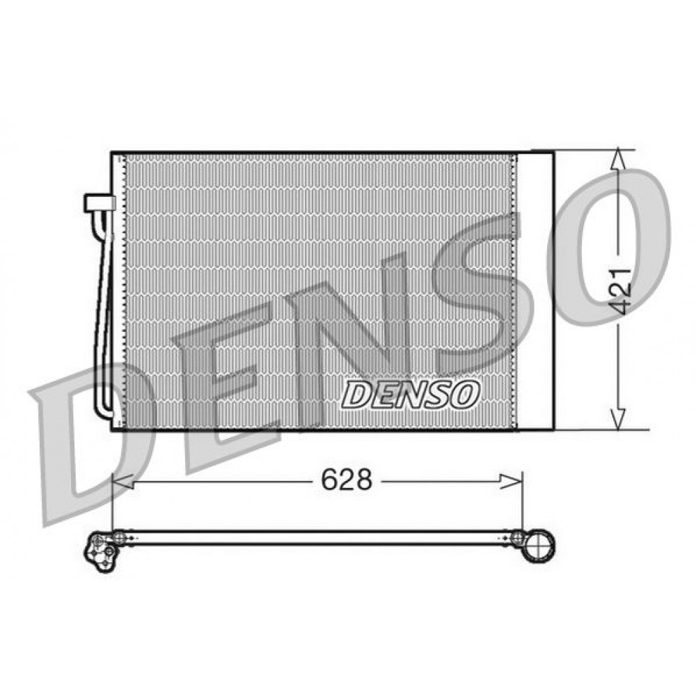 ΨΥΓΕΙΟ A/C BMW 5 (E60,E61) 520,523,525 03> DENSO ΨΥΓΕΙΟ A/C BMW 5 (E60,E61) 520,523,525 03> DENSO